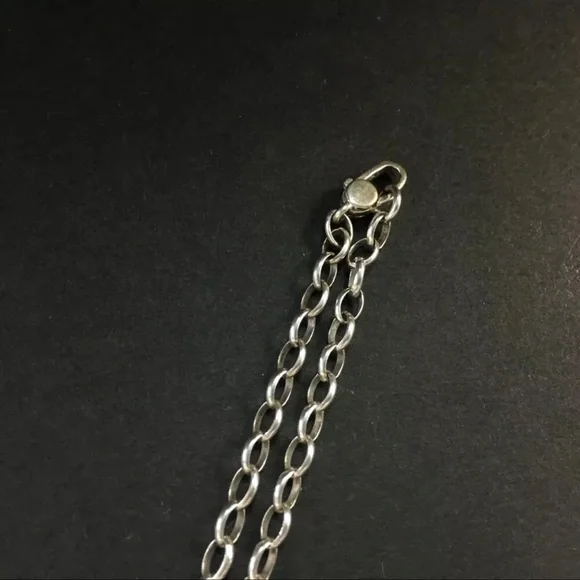 AUTH Gucci GG Pendant Necklace Silver